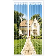 DIKER Magnetic Fly Screen Door, Fly Nets for Doors 80 X 210cm, Door Fly Screen, Screen Mesh Insect Protection Door No Gap, Easy to Install Without Dr