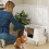 Katzentoilette aus Edelstahl mit Schaufel, Hellgrau 2