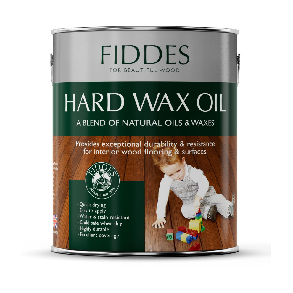 B&Q - Hard Wax Oil Dead Matt Clear 2.5L - Image 5