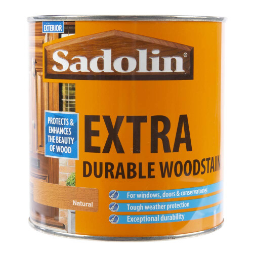 Sadolin Sadolin EXTRA WOODSTAIN (YELLOW TIN) 1lt - Natural