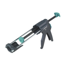 wolfcraft MG 600 PRO Professional Caulking Gun - Heavy Duty Sealant Gun with 280 kg Push Force for 310 ml Cartridges, Silicone, Adhesive & Bitumen -