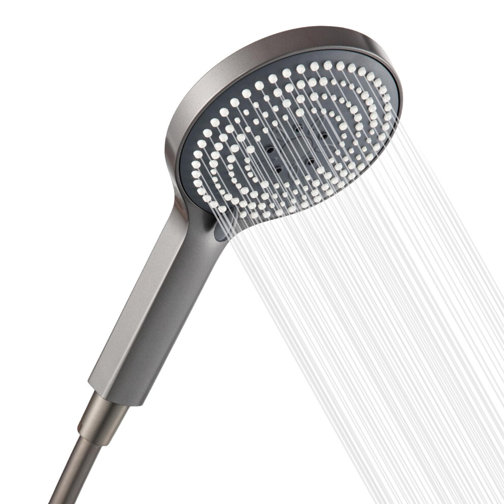 Offo Shower Head And Pvc Hose 1.5M, 6 Modes Handheld Shower Head Large Powerful Boosting Handheld Showerhead For Low Water Pressure Showerhead,Brushe 5001260072146
