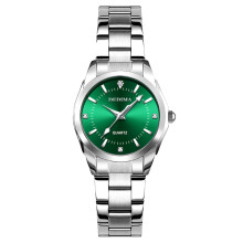 CHOII Women's Waterproof Quartz Watch Green 1 piece