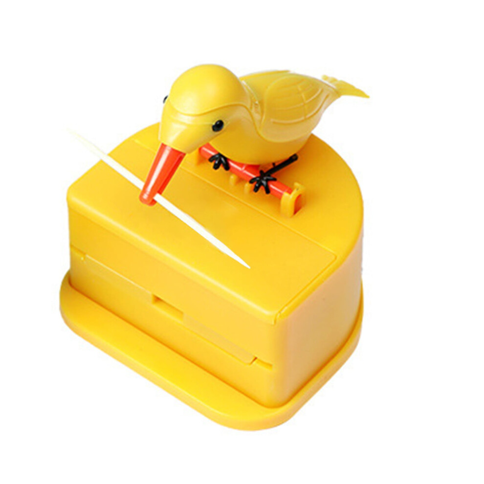 Small Bird Toothpick Box Automatic Ejection 1pc