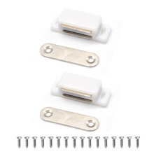 Lockimo Magnetic Door Cupboard Door Magnets Drawer Magnet Small Cabinet Door Magnetic Catches Latches for Kitchen Wardrobe Magnets Door Closers Magne
