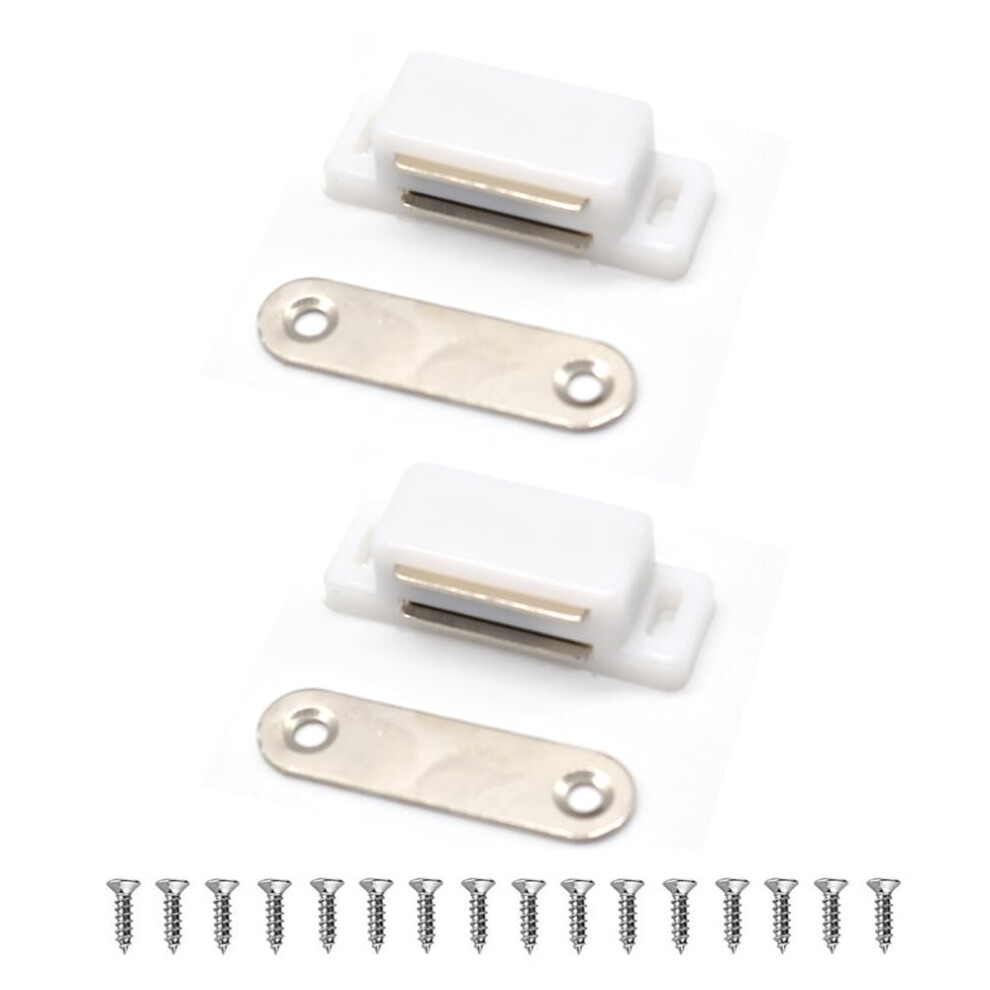 Lockimo Magnetic Door Cupboard Door Magnets Drawer Magnet Small Cabinet Door Magnetic Catches Latches For Kitchen Wardrobe Magnets Door Closers Magne 5005299541970