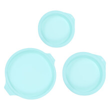Layer Cake Pans Nonstick Silicone 3-Piece Set