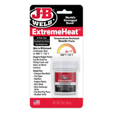 J-B Weld 37901 ExtremeHeat High Temperature Resistant Metallic Paste - 3 oz, Grey