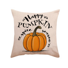 Halloween pumpkin throw pillow cover 18x18 inch