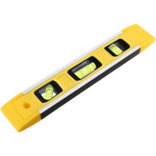 Magnetic Spirit Level for Levelling Precision, Pocket Sized Torpedo Spirit Level 9”/230mm, Lightweight Portable and Great for Multitasking DIY Jobs