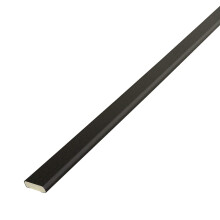 Black Ash, 20mm x 5m Cloaking Fillet uPVC Plastic Window Door Architrave Trim