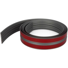5M Grey Flexible Edging Trim for Tile Floor Bathroom Door Frame Countertops,Self Adhesive Inside Outside Corner Transition Strip,Caulk Molding Tape,F