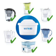BRITA MAXTRA+ Water Filter Cartridges - Pack of 4 (EU Version),4 Count (Pack of 1), White