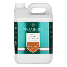 Timbashield - Solvent Based Wood Protector - Mahogany - 5L - Wood Stain & Waterproof Protection - Protection from Dry-Film Fungal Growth - Treatment