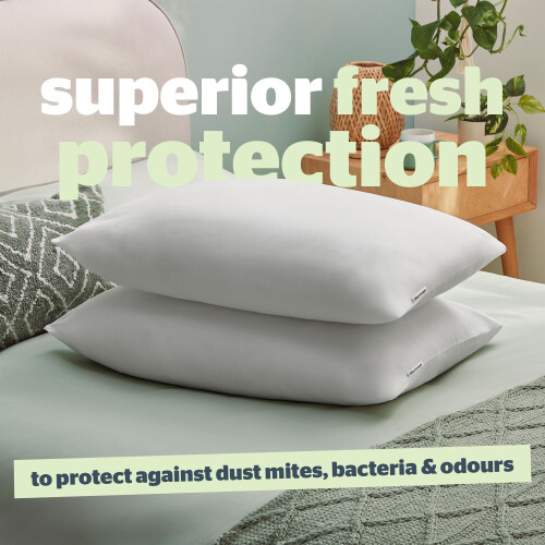 Silentnight Silentnight Anti Allergy Soft Pillows 2 Pack - Soft Support Pillows with Bouncy 1