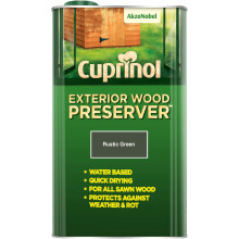 Cuprinol Exterior Wood Preservers (Bp) Woodcare, Rustic Green, 5 Litre