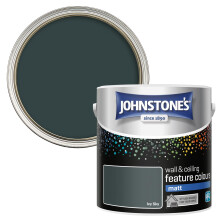Johnstone's Feature Colours Paint, Ivy Sky, Matt Finish, 35m2 Coverage per Tin,