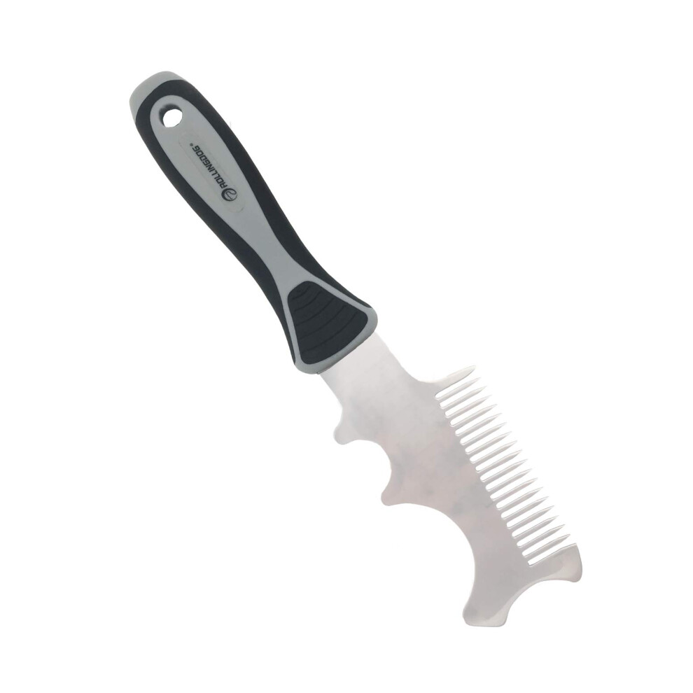 Rollingdog 4 In 1 Paint Brush Comb - Paint Brush Roller Cleaner Tool,Heavy Weighted For Sufficient Cleaning And Maintaining Your Paintbrushes And Rol 5009940825648