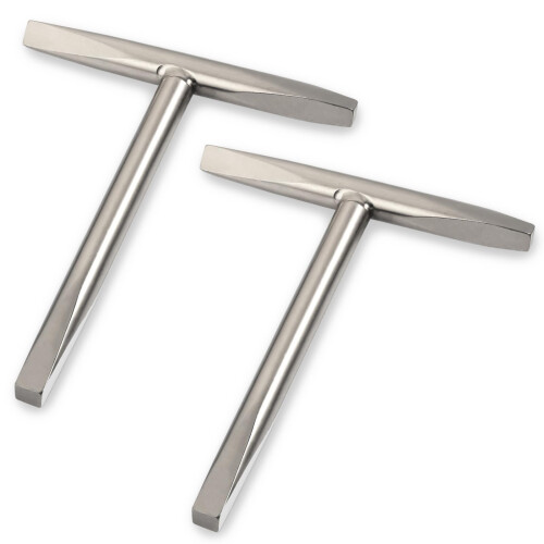 Mellbree T Bar Universal Square Key 2PCS Loft Hatch Key Access Panel Door