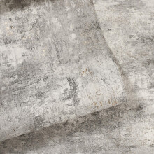 Trafagala Charcoal Grey Wallpaper for Living Room, Bedroom, Fireplace Concrete Wallpaper- Decorative Luxury Wall Paper with Distressed Pattern, Textu