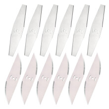 12PCS Brush Cutter Blade Metal Blades, Cordless Strimmer Me-tal B-lades, Strimmer Metal Blades, Strimmer BladeS Brush Cutter Blade for Garden Strimme