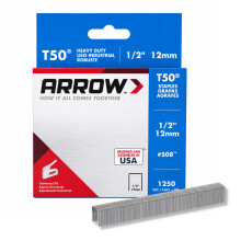 Arrow A50824 T50 Staples, 1/2 Inch (12 mm)