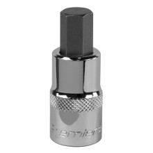 Sealey 12mm 1/2"Sq Drive Hex Socket Bit - SBH023