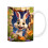 RnemiTe-am Rabbit Mug Pink White Ceramic 12oz 1