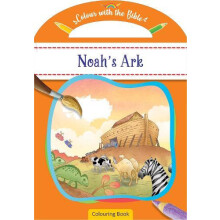 Colour With the Bible Noahs Ark Colouring Book by Authentic Media Pape