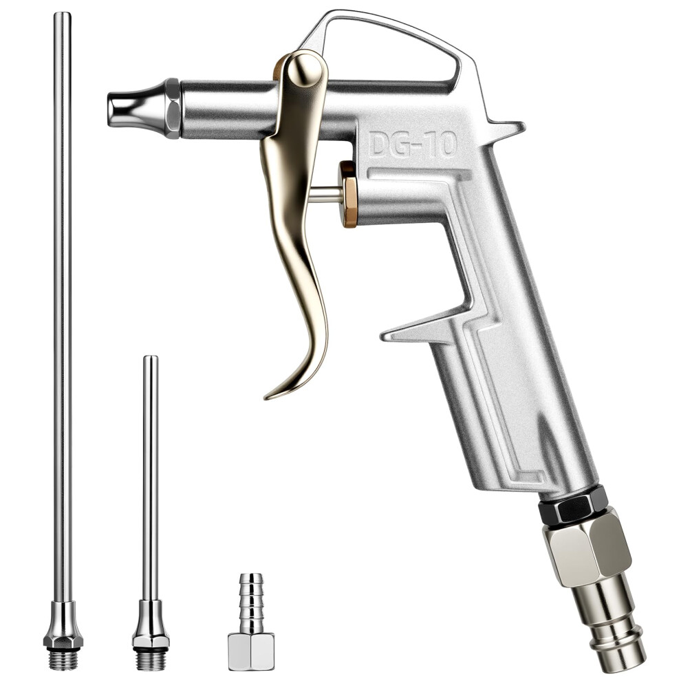 Anomm Air Blow Gun, Nozzle Duster Blow Gun Cleaner, Air Compressor Accessory Tools Atmosphere Blowing Nozzle Gun, Atmosphere Compressor Quick Connect 5009343605229