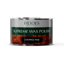 Fiddes 5060147670011 Supreme Wax Polish 400 ml-Stripped Pine