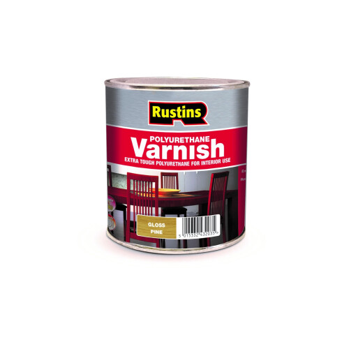 Rustins Rustins POGP500 Polyurethane Varnish Pine Gloss 500ml