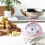 Salter Salter Retro Pink Mechanical Kitchen Scale – Easy Read Large Rotating Dial, 5kg 6