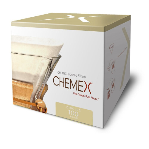 Chemex Chemex Bonded Filter - Circle - 100 ct - Exclusive Packaging 1