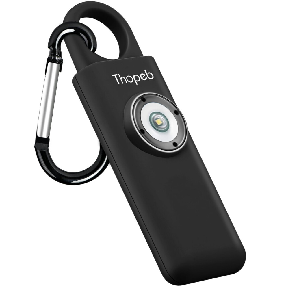 Thopeb Personal Alarm For Womenâ Extra Loud Siren And Led Strobe Light Original Self Defense Siren And Key Chain, Helps Elders & Womens & Kids Emerg 5009504997293