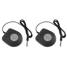 2st 6,5 mm Sustainpedaal Voet Drumset Pedaal voor Toetsenbord Elektrische Piano'S Handpiano Muziekinstrumenten Accessoires