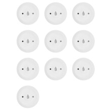 10X Tuya Z2M Water Immersion Sensor Zigbee3.0 Flood Water Leak Detector Alarm Security Water Leak Sensor