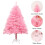 Pink Pine Artificial Christmas Tree Medium Unlit 1