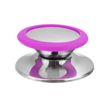 Silicone Pot Lid Handle Anti-Scalding Stainless Steel Top