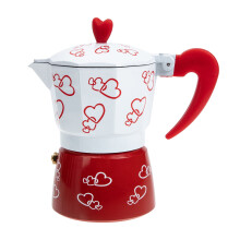Cafetière italienne en aluminium, 3 tasses
