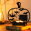 Halloween candlestick shadow projector indoor decoration 1