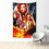 Becky Lynch Wandteppich 60" x 40" 1