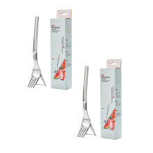Stainless Steel Fruit Cutter2-in-1with6PCS Melon Tools