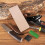 SHARPAL 204N Leather Strop Genuine Cowhide L 20cm x W 75cm Kit with 54 1