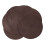Sets de table ronds tressés marron 38 cm, lot de 6 1