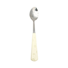 Service à fromage et à fruits en céramique, cuillère et fourchette à dessert mignonnes, ensemble de vaisselle portable 2 pièces, usage