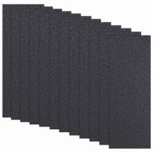 Epehio 12Pcs Sandpaper 320 Grits, Wet And Dry Sandpaper For Cars Metal Plastic Wood Walls, 9x3.6 Inch Fine Grits Sandpaper Sheets for Automotive Poli