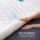 Pure Textile 100% Waterproof Mattress Protector, King Size (152x200 cm) 3