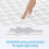 Pure Textile 100% Waterproof Mattress Protector, King Size (152x200 cm) 5