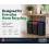 Addis Addis Recycling Bins Kitchen Set of 3 (40L) – Red Green Blue | Stackable Modular 5